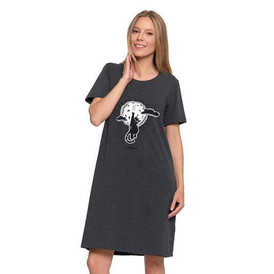 MORAJ KOSZULA NOCNA DAMSKA Z KRÓTKI RĘKAW PDK3100-023 AW25/26