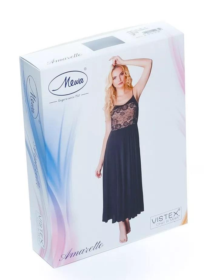 MEWA KOSZULA NOCNA WĄSKIE RAMIĄCZKO AMARETTO 6283
