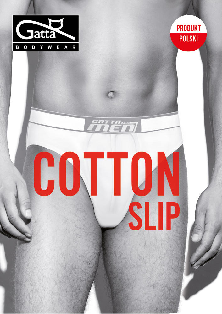 GATTA BIELIZNA MĘSKA - SLIP COTTON