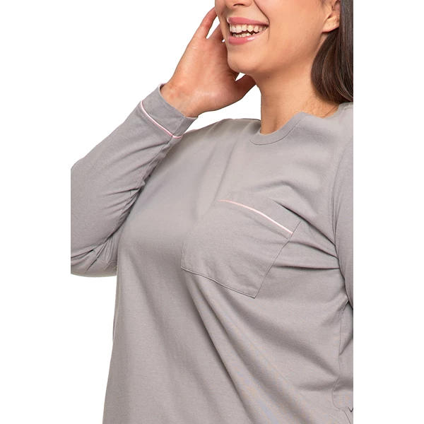 MORAJ PIŻAMA DAMSKA W GROSZKI PLUS SIZE PDD6600-001 - AW2024/25