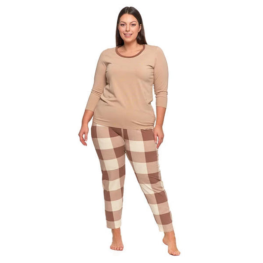 MORAJ PIŻAMA NOCNA PLUS SIZE PDD4800-008 - AW2024/25