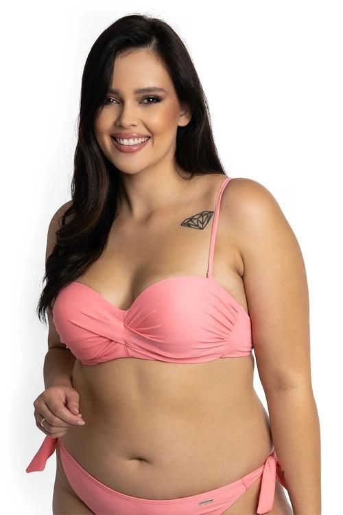 PRIMO BIUSTONOSZ KĄPIELOWY BARDOTKA USZTYWNIANA GÓRA STROJU KĄPIELOWEGO 714B