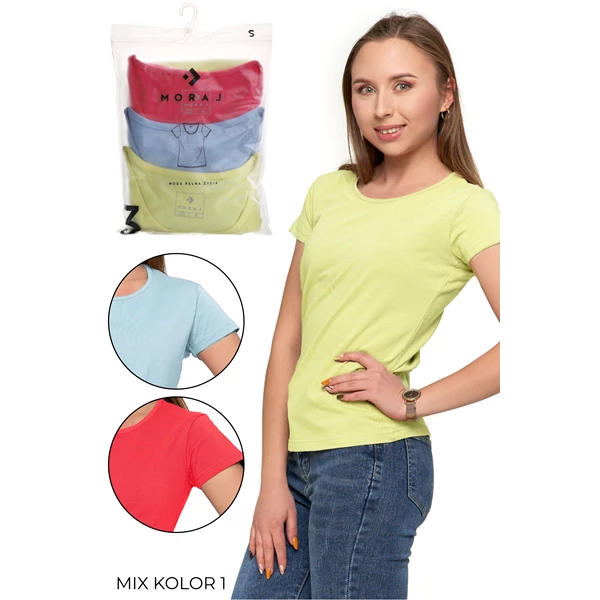 MORAJ T-SHIRT DAMSKI W 3- PAKU BD900-420/3
