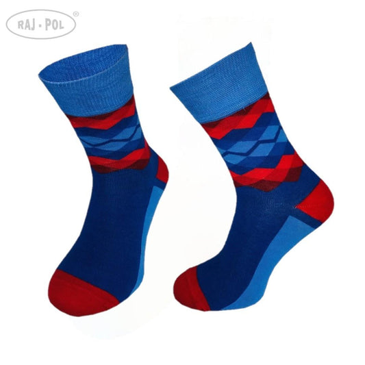 RAJ-POL SKARPETY MĘSKIE FUNNY SOCKS ART.317231,317248 6-PAK