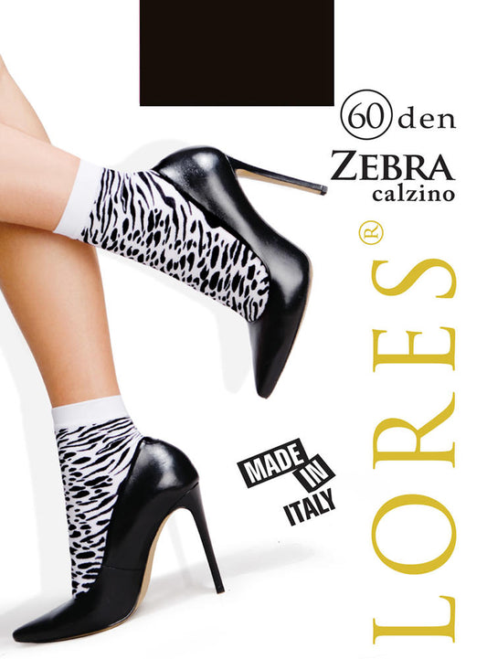 LORES SKARPETKI ZEBRA 60 DEN
