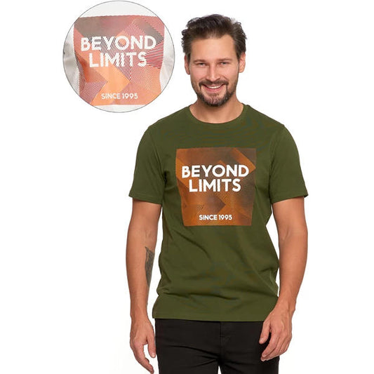 MORAJ KOSZULKA MĘSKA T-SHIRT BAWEŁNIANY Z NADRUKIEM OTS1800-603