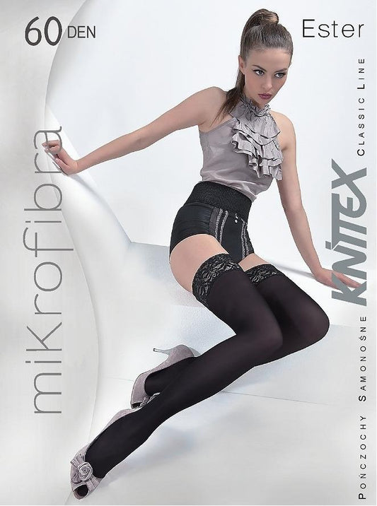 KNITTEX POŃCZOCHY MICROFIBRA ESTER 60 DEN
