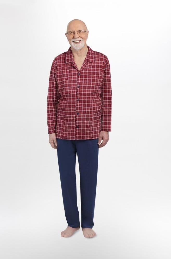 PIŻAMA ROZPINANA ANTONI II 403 BIG 3XL-4XL