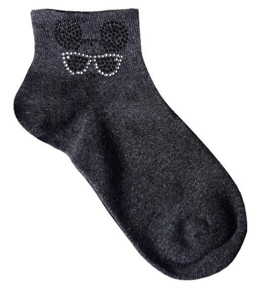 MARILYN SKARPETKI DAMSKIE COTTON DIAMOND GLASSES - 2021WL