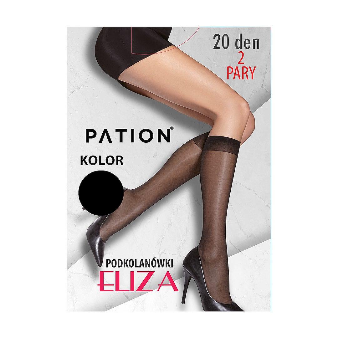 PODKOLANÓWKI ELIZA PATION 20 DEN ELIZA NERO 2-PAK 731640