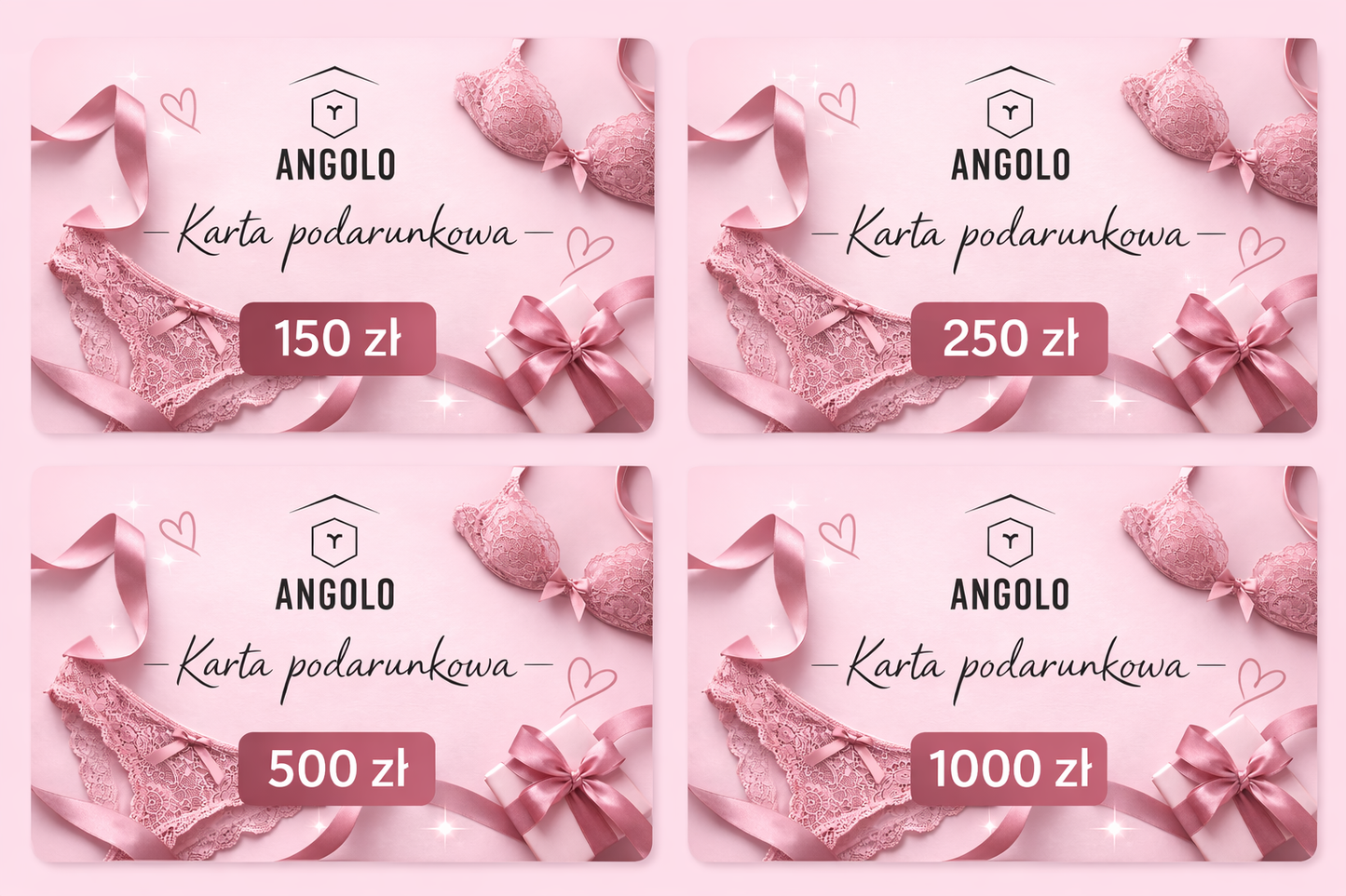 Karta prezentowa na Dzień Kobiet