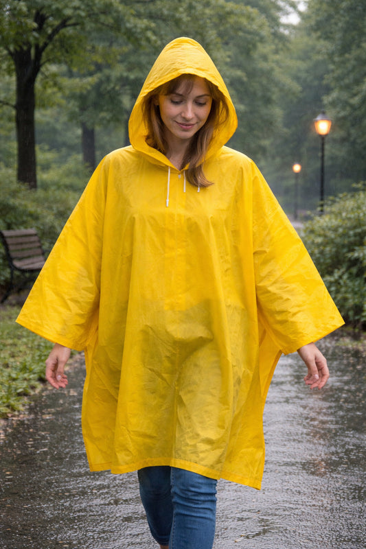 Poncho przeciwdeszczowe pcv