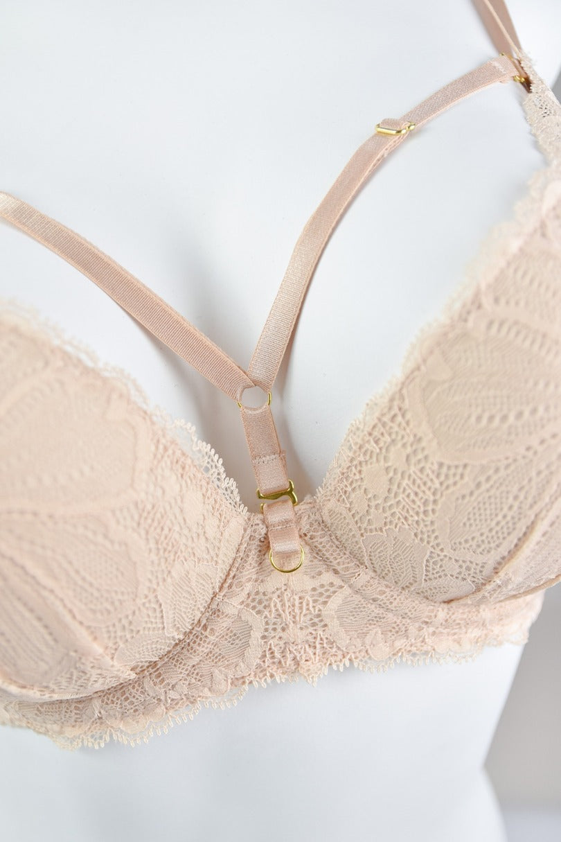 BIUSTONOSZ JULIA SUPER PUSH 19167 BEIGE