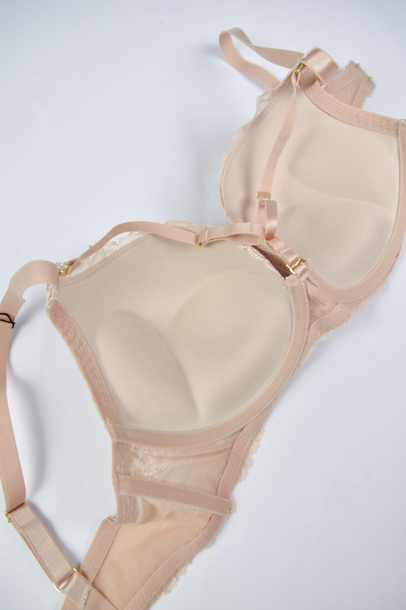 BIUSTONOSZ JULIA SUPER PUSH 19167 BEIGE