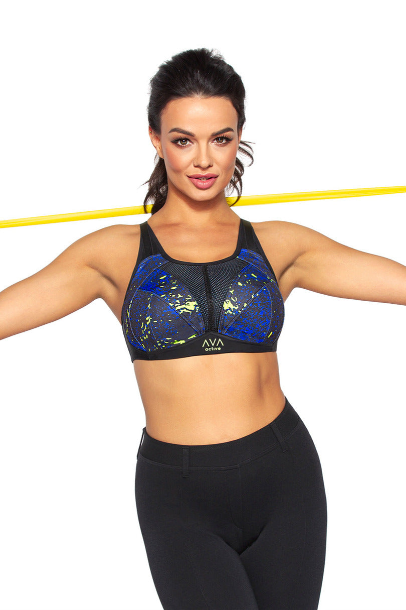 BIUSTONOSZ SPORTOWY NAOMI BLUE MAXI