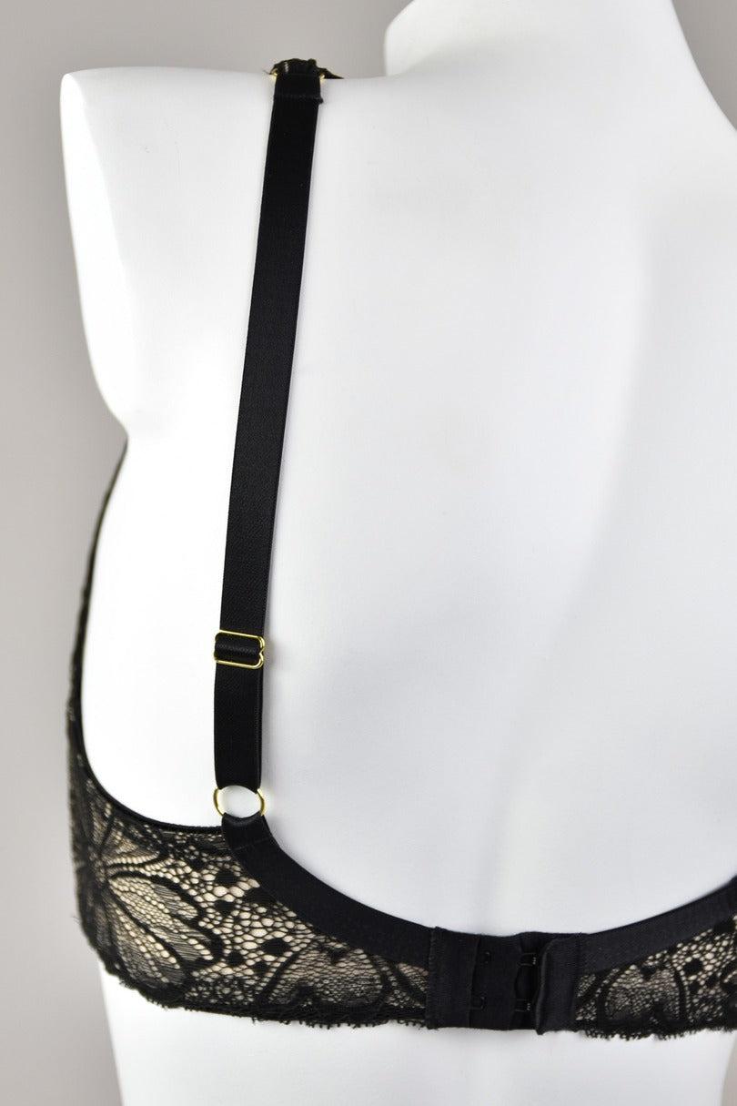 BIUSTONOSZ JULIA BRALETTE 19185 BLACK