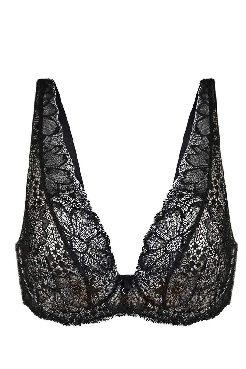 BIUSTONOSZ JULIA BRALETTE 19185 BLACK