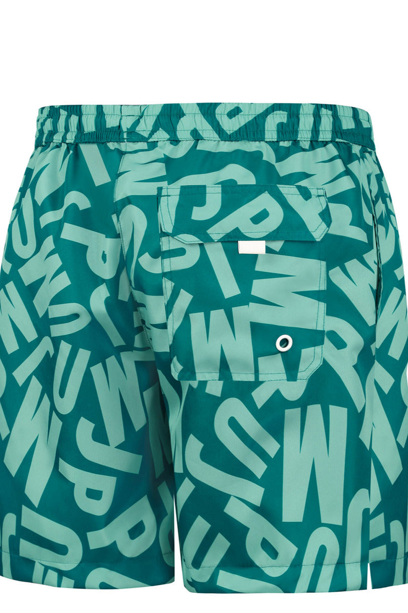 SZORTY KĄPIELOWE MĘSKIE HAPPY SHORTS - SM29 LONG