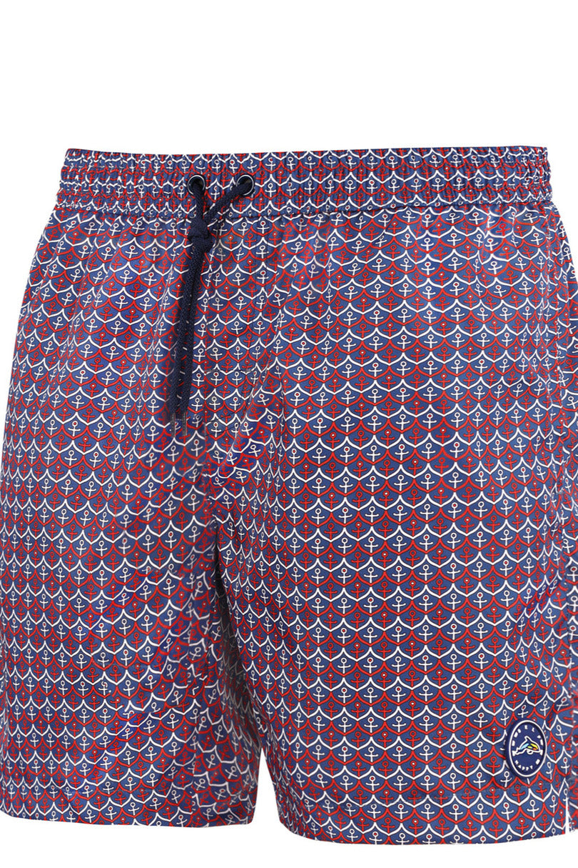 SZORTY KĄPIELOWE MĘSKIE HAPPY SHORTS - SM29 LONG