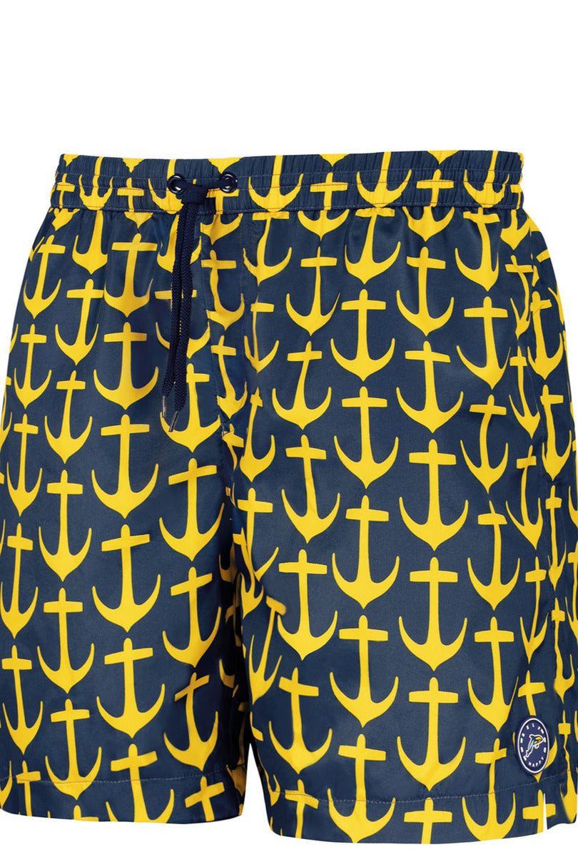 SZORTY KĄPIELOWE MĘSKIE HAPPY SHORTS - SM29 LONG