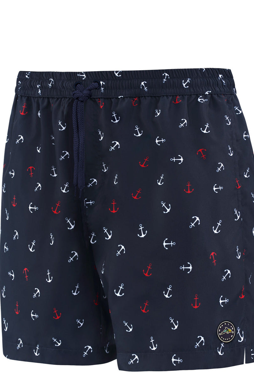 SZORTY KĄPIELOWE MĘSKIE HAPPY SHORTS - SM29 LONG