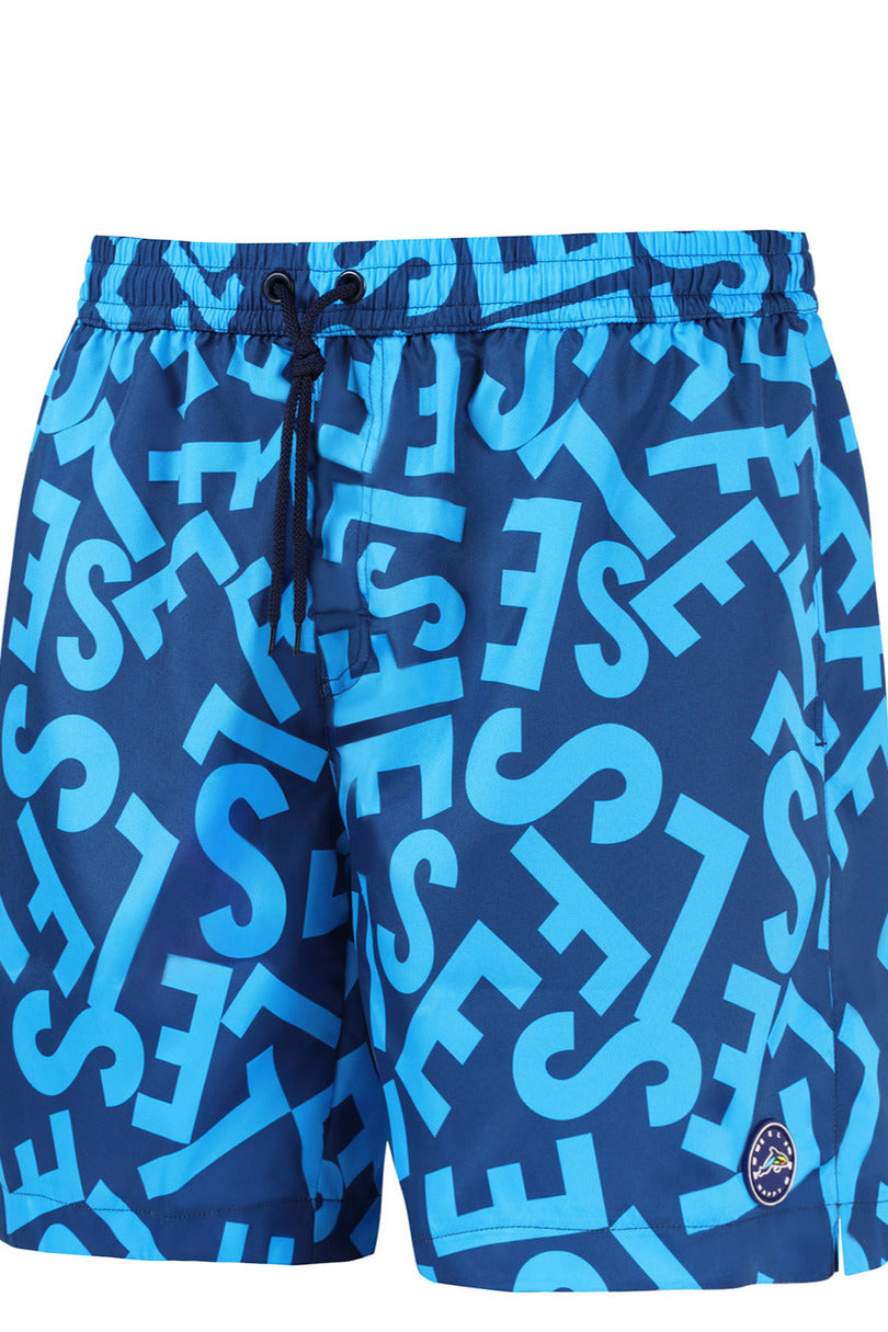 SZORTY KĄPIELOWE MĘSKIE HAPPY SHORTS - SM29 LONG