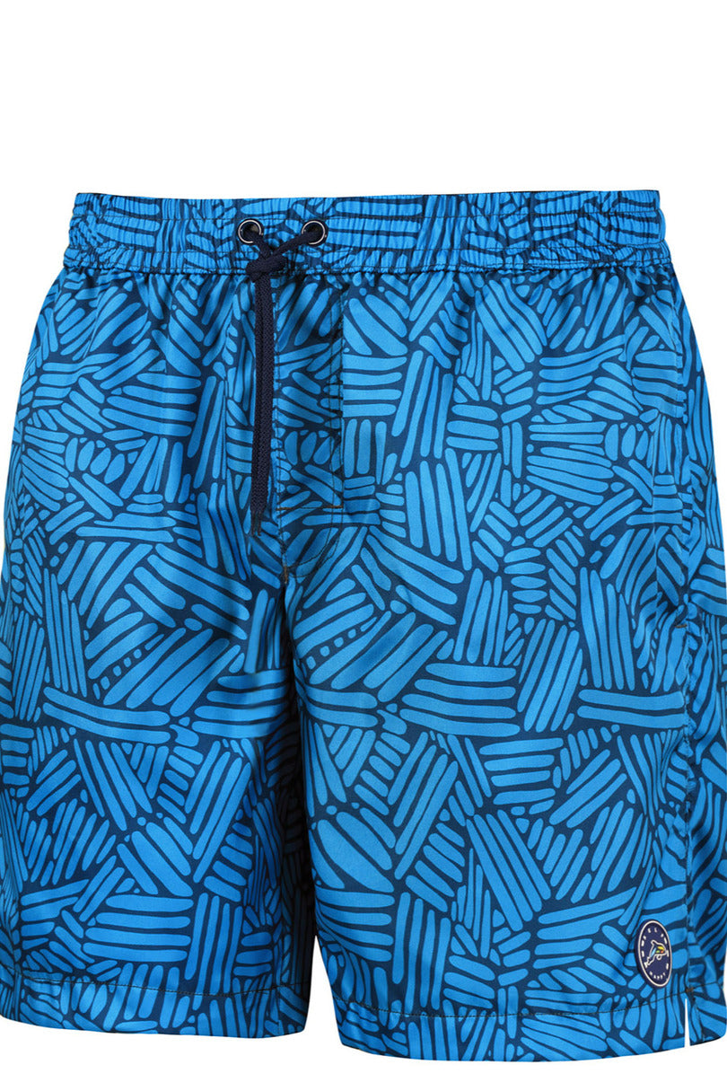 SZORTY KĄPIELOWE MĘSKIE HAPPY SHORTS - SM29 LONG