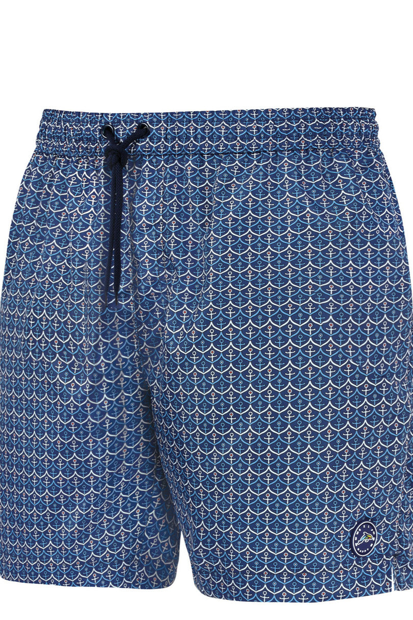 SZORTY KĄPIELOWE MĘSKIE HAPPY SHORTS - SM29 LONG