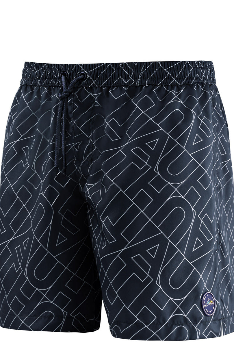 SZORTY KĄPIELOWE MĘSKIE HAPPY SHORTS - SM29 LONG