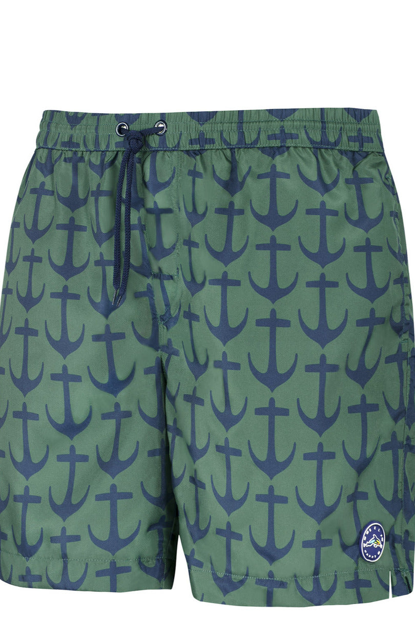SZORTY KĄPIELOWE MĘSKIE HAPPY SHORTS - SM29 LONG