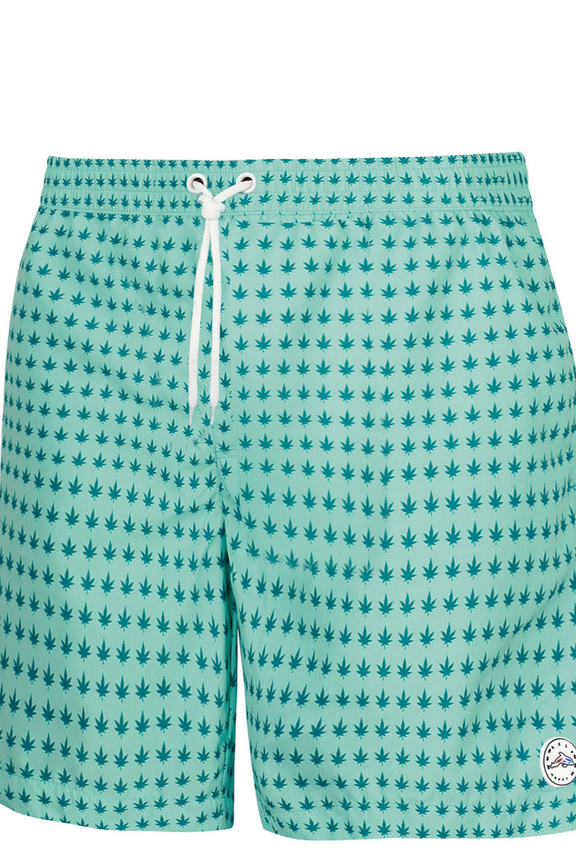 SZORTY KĄPIELOWE MĘSKIE HAPPY SHORTS - SM29 LONG