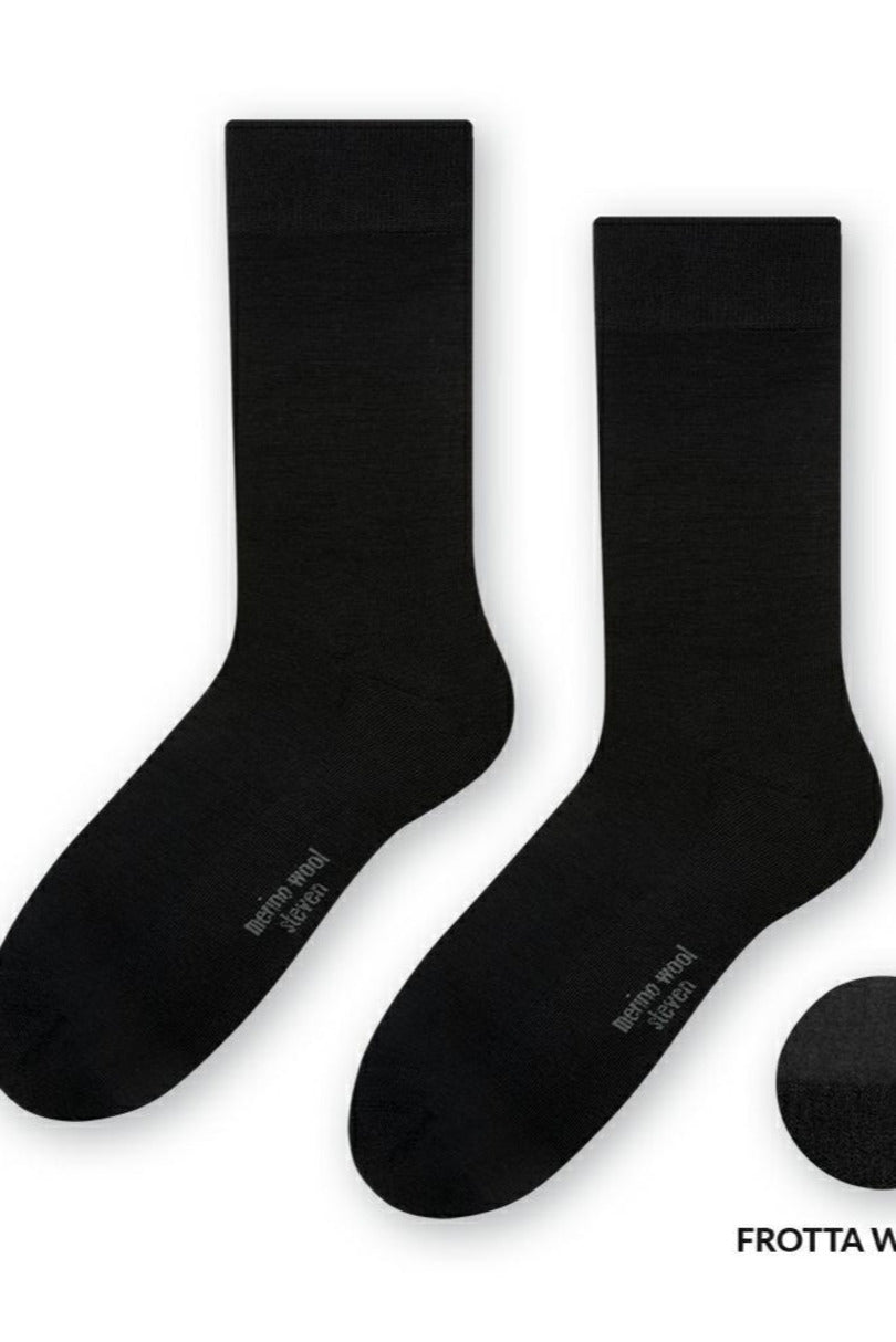 SKARPETY MĘSKIE PÓŁFROTTE MERINO WOOL 130
