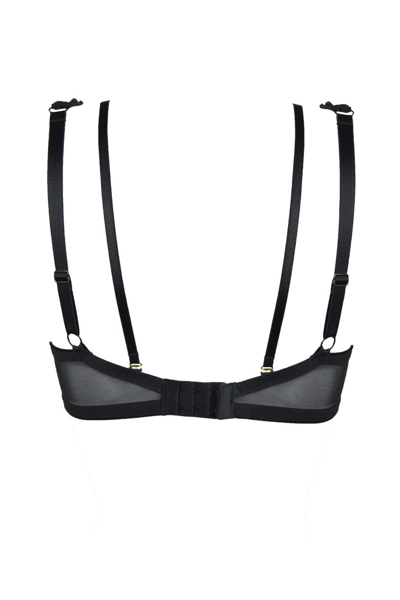 BIUSTONOSZ JASMIN BRALETTE 19152 BLACK