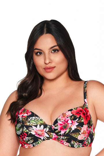 BIUSTONOSZ KĄPIELOWY SK 219 FLORAL