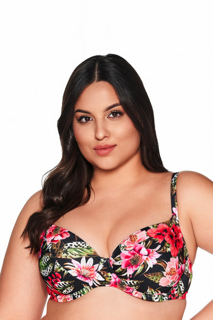 BIUSTONOSZ KĄPIELOWY SK 219 FLORAL MAXI