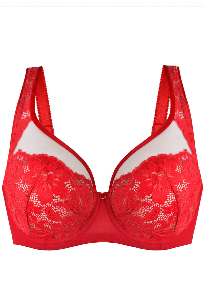 BIUSTONOSZ JASMIN PLUNGE 19150 RED