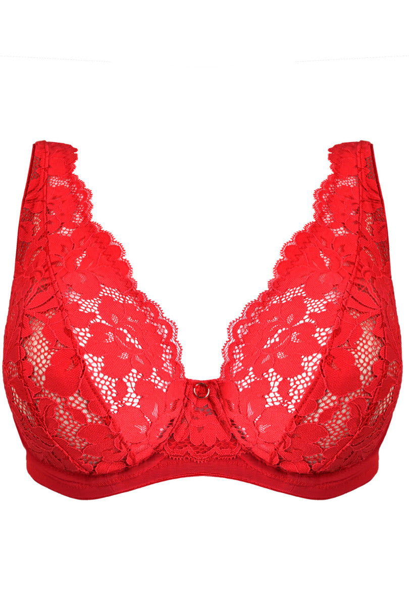 BIUSTONOSZ JASMIN BRALETTE 19152 RED