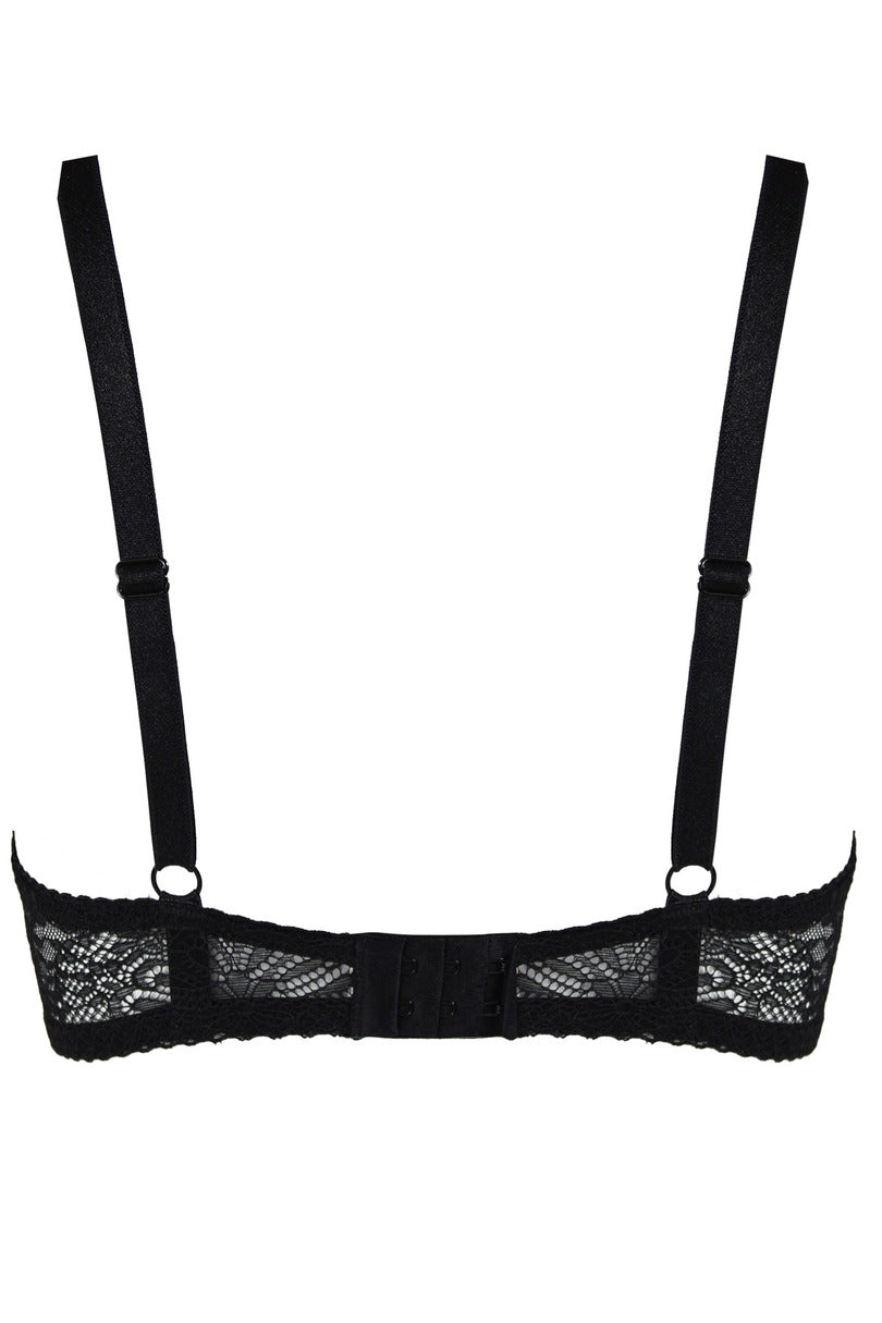 BIUSTONOSZ FANCY BRALETTE 19237 BLACK