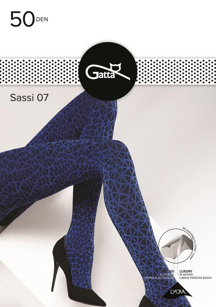 GATTA SASSI - RAJSTOPY DAMSKIE WZORZYSTE 40 DEN 000.197 - AW2021