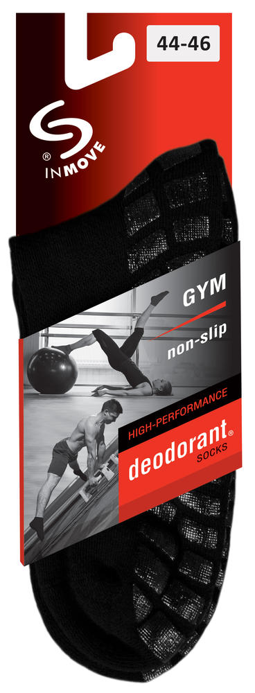 JJW GYM NON-SLIP DEODORANT, BEZSZWOWE SKARPETKI DO ĆWICZEŃ Z ABS
