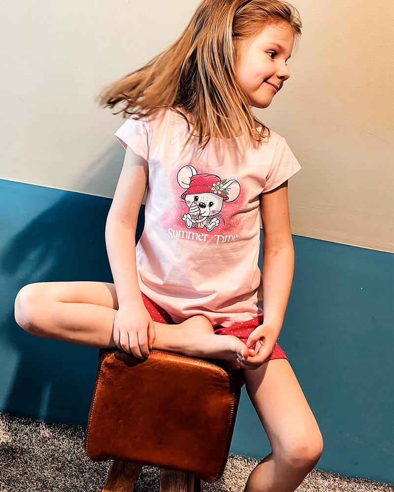 CORNETTE PIŻAMA KRÓTKI RĘKAW 787/85  LITTLE MOUSE