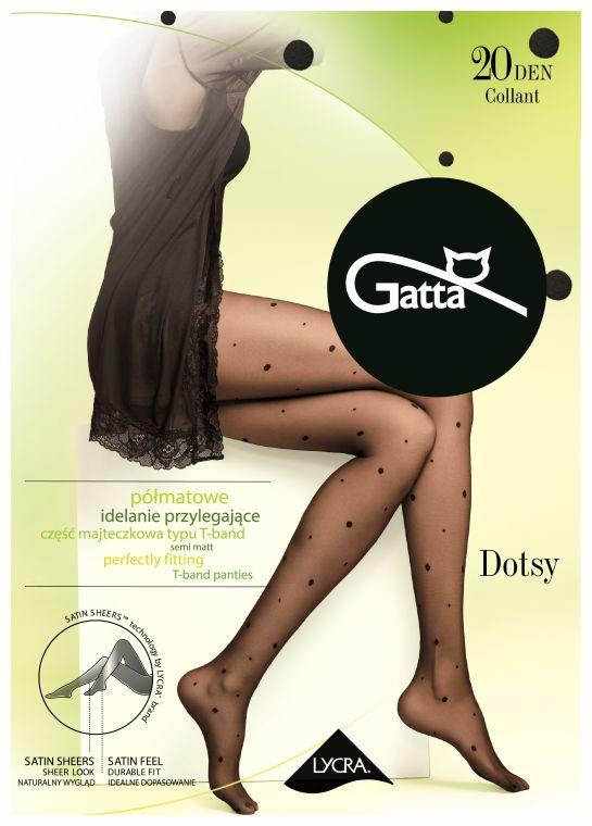 GATTA DOTSY - RAJSTOPY DAMSKIE WZORZYSTE