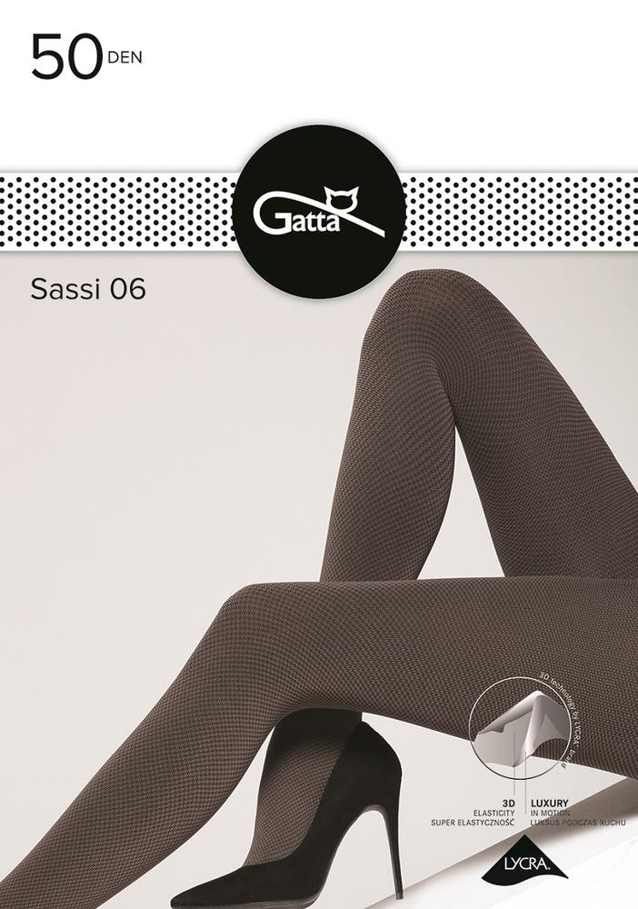 GATTA SASSI - RAJSTOPY DAMSKIE WZORZYSTE 40 DEN 000.197 - AW2021