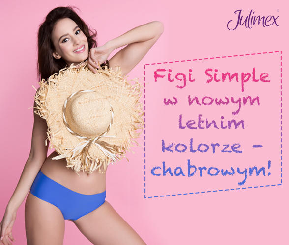 FIGI DAMSKIE SIMPLE PANTY - JULIMEX
