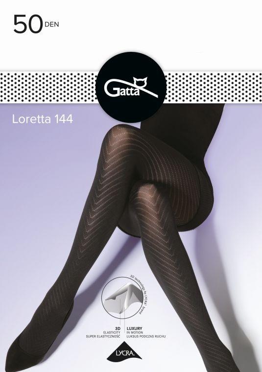 GATTA LORETTA - RAJSTOPY DAMSKIE WZORZYSTE 50 DEN 000.861 - AW2022