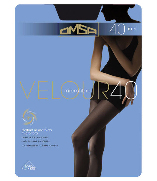 OMSA RAJSTOPY VELOUR 40 DEN