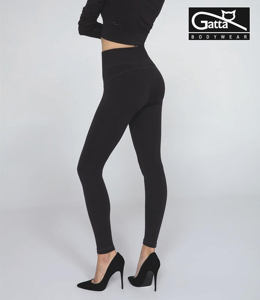 GATTA SPODNIE SKINNY HOT HIGH WAIST 4755 - Z WYSOKIM STANEM