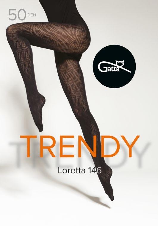 GATTA LORETTA 145, 146, 147, 148, 149 - RAJSTOPY DAMSKIE WZORZYSTE 50 DEN 000.861 - TRENDY 23/24