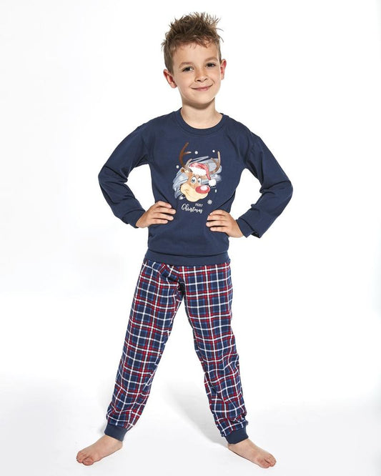 CORNETTE PIŻAMA BOY DR 966/113 REINDEER