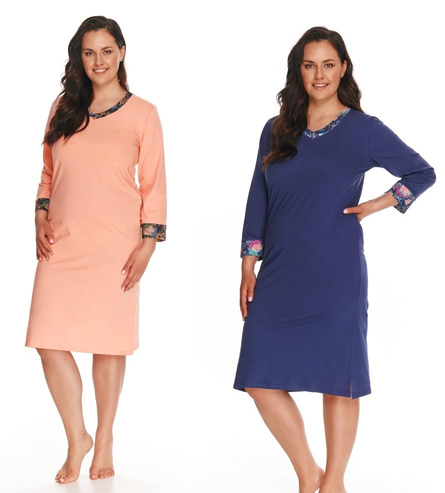 TARO 2810 KOSZULA DAMSKA DŁUGA LUNA 2XL-3XL - AW2022/23